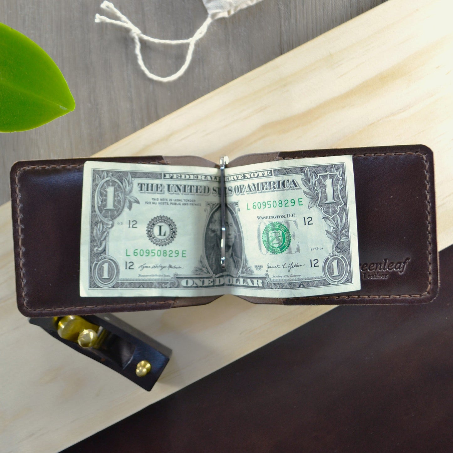 QUICKCLIP BIFOLD - CHOCOLATE