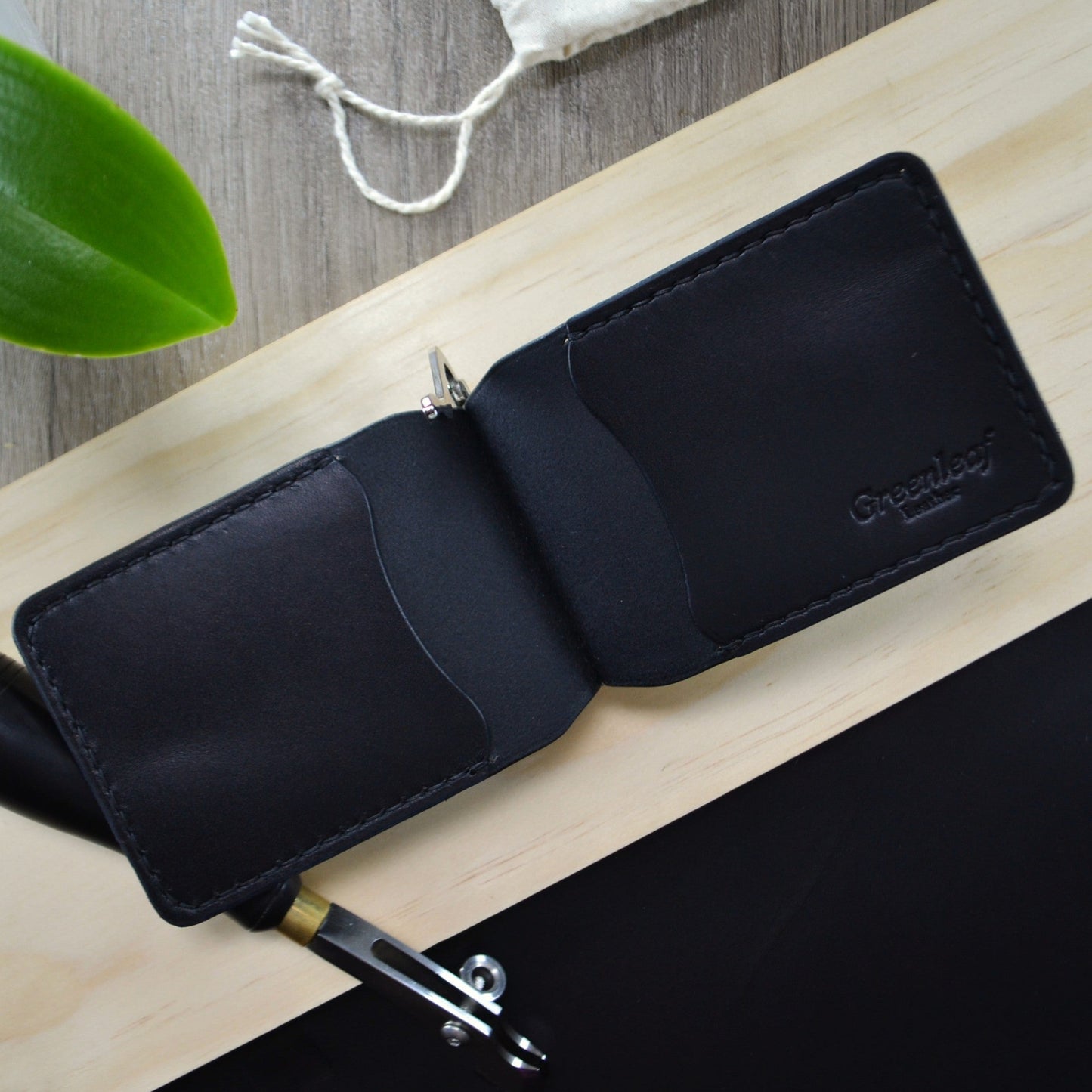 QUICKCLIP BIFOLD - BLACK