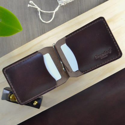 QUICKCLIP BIFOLD - CHOCOLATE