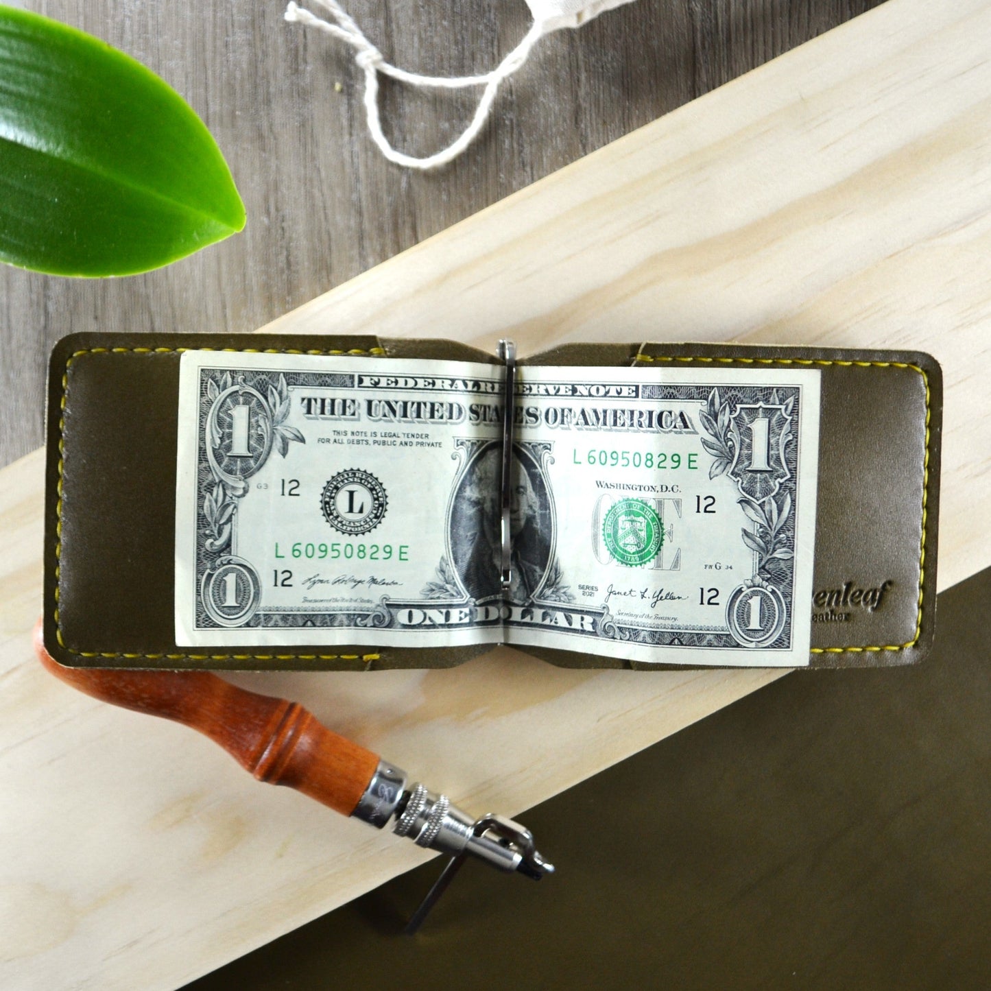 QUICKCLIP BIFOLD - OLIVE